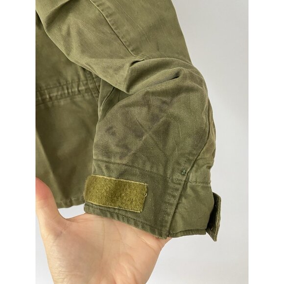 Vintage Field Jacket Coat Mens Med Short (Est.) US Military Vietnam War Era - Picture 7 of 16